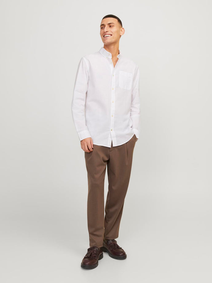 JJEOXFORD Shirt - White