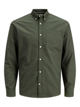 Ladda upp bild till gallerivisning, JJEOXFORD Shirt - Forest Night
