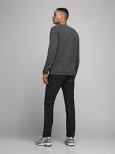 Ladda upp bild till gallerivisning, JJEHILL Pullover - dark grey melange
