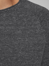 Ladda upp bild till gallerivisning, JJEHILL Pullover - dark grey melange
