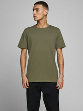 Ladda upp bild till gallerivisning, JJEORGANIC T-Shirt - olive night
